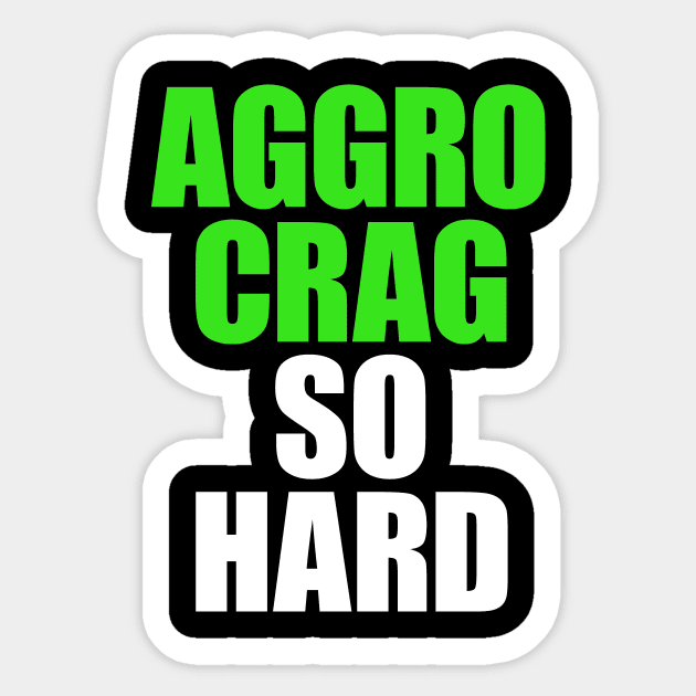 Aggro Crag So Hard 1 - Guts, The Splat, Nickelodeon Sticker by 90s Kids Forever